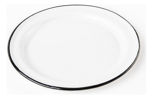 Juego 4 Platos 30 Cm Peltre Blanco Jaspeado Cinsa 315628 Blanco Plato Plano Base
