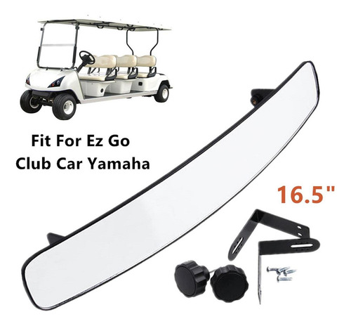Carro De Golf De Gran Angular Convexo De 180 Grados Para
