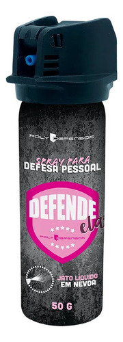 Spray Defesa Pessoal Poly Defensor 50g Em Névoa Defende Ela