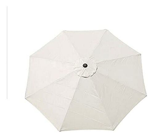  Patio Parasol Blanco 9ft 