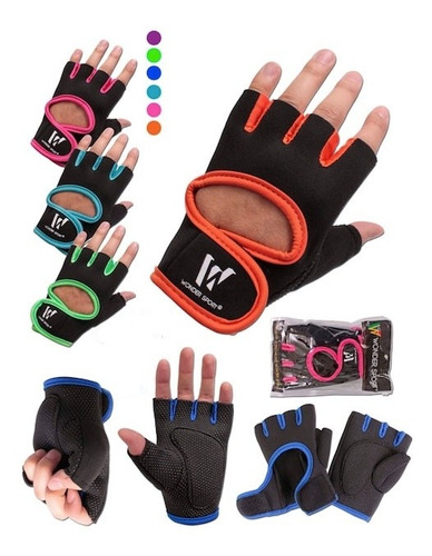 Guantes Para Pesas Y Entrenamientos Gym Gimnasio Unisex