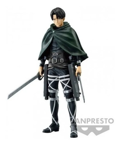 Imagen 3 de 5 de Figura Original Banpresto Levi Ackerman - Shingeki No Kyojin