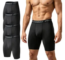 4 Pares De Pantalones Cortos Deportivos Y Fitness De Lycra