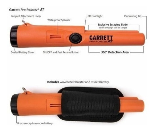 Detector De Metales Y Tesoros Propointer At Garret Waterprof