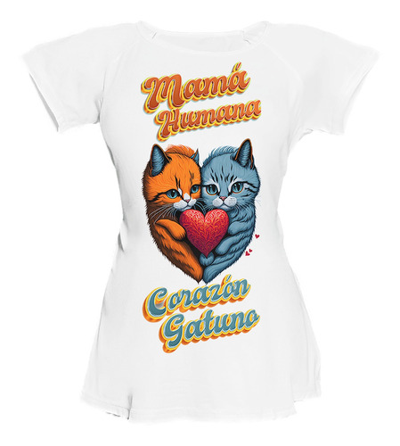 Blusa Para Embarazo Ranglan - Catlover | Mamá Corazon Gatuno