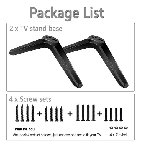 Soporte Para Tv Patas De Mesa Para 32 A 55 Pulgadas