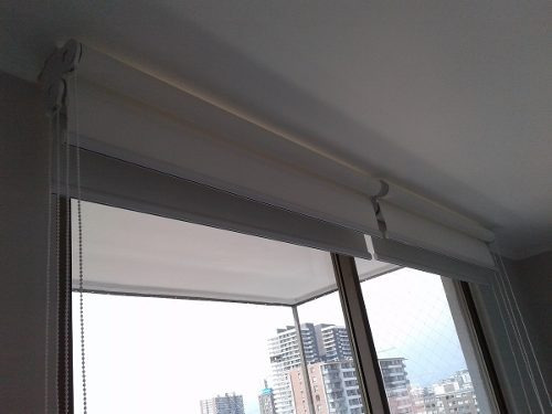 Cortinas Roller Blackout Telas Americanas A Medida.