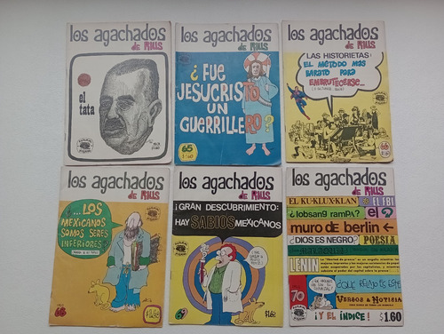 Revistas Los Agachados De Rius ( Lote De 5 ) (Usado)