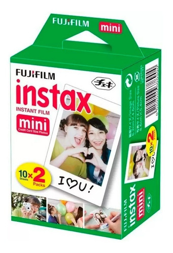 Fujifilm Instax Mini 8 Película Instantánea Sobre X 20