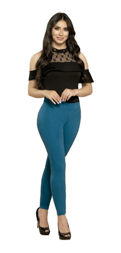 Leggins Azul Petroleo Ref:10946