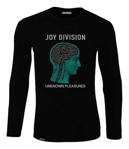 Camiseta Manga Larga Joy Division Unknown Pleasures Lbo