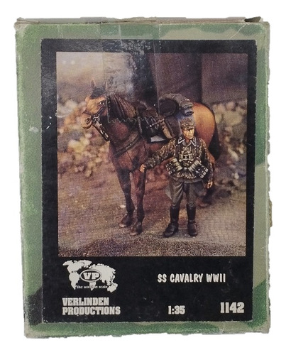 Verlinden Soldado Segunda Guerra Con Caballo Importado