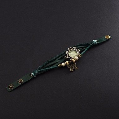 Relógio De Pulso Pulseira Feminina Com Pingente De Coração