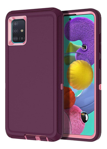 Funda Para Samsung Galaxy A51 5g (color Rosa-violeta)