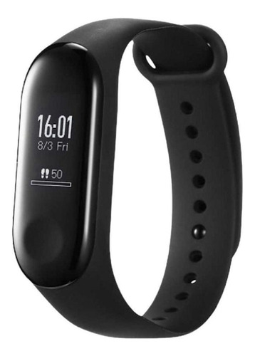 Imagen 3 de 3 de Xiaomi Mi Band 3 0.78" caja de plástico, malla graphite black de elastómero termoplástico y aleación de aluminio XMSH05HM