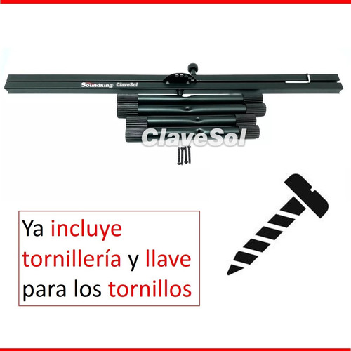 Imagen 6 de 10 de Atril Base Para Teclado Musical Mc