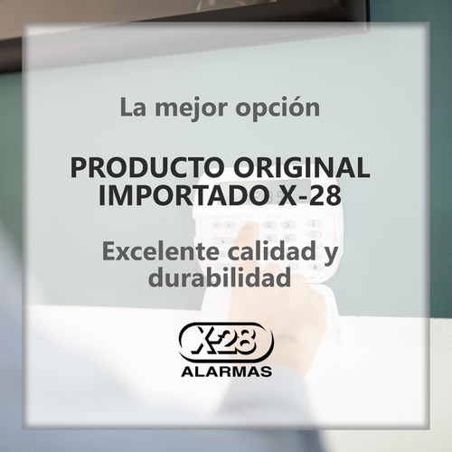 Imagen 4 de 4 de Avisador Controlador Wi-fi Alarma X-28 Wificom100-mpxh