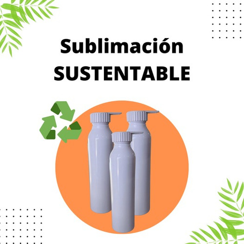 Botella Deportiva Sublimable Tapa A Rosca X 50 Unid Surtidas