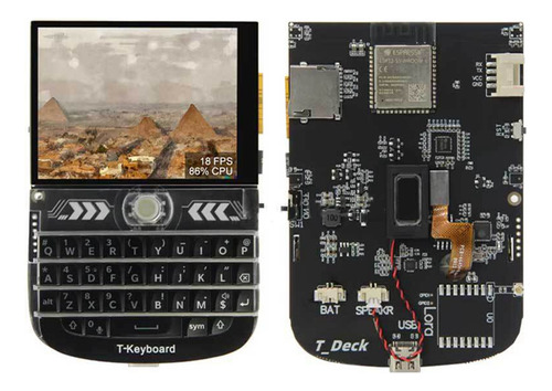 Módulo Lora C4t-deck Esp32-s3 Con Pantalla Lcd De 2.8 Pulgad