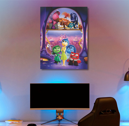 Cuadro Decorativo 30x40 Stitch Rocky Simpsons Dragon B Y Más Intensamente