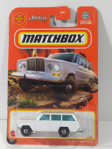 Matchbox 1964 Jeep Wagoneer #38 Ed-2024 Hw-8 Blanco