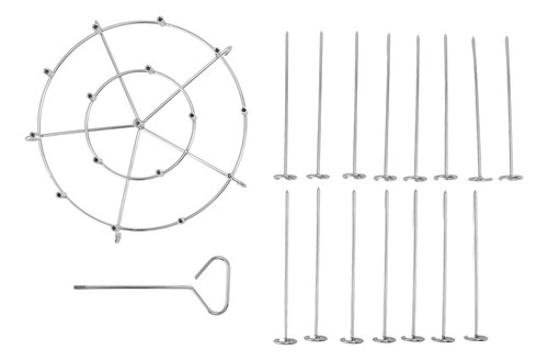 Soporte Para Pinchos De 8 Cuartos De Galón, 15 Pinchos, Sopo