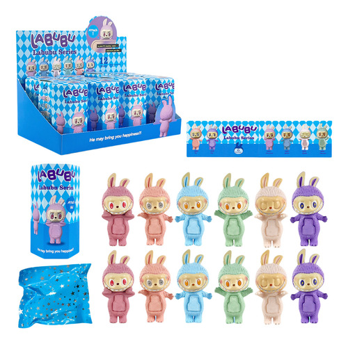 2 Piezas Figura De Labubu Acción De Juguete Para Sonny Angel