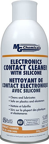 Limpiador De Contacto Mg Químicos 404b Con Silicona De Grado