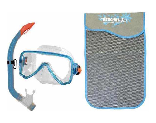 Snorkel Para Buceo Beuchat Oceo Purge Turquesa