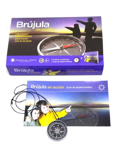 Imagen 3 de 3 de Brújula En Acción Ciencia Para Todos Playking