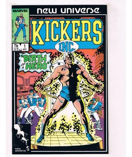 Revista Comic Kickers Inc Birth Of A Hero