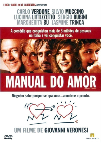 Dvd - Manual Do Amor - ( Manuale D´amore )