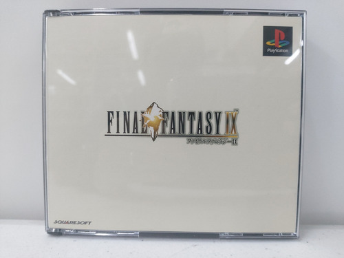 Jogo Ps1 Final Fantasy 9 Japonês Físico Original (Usado)