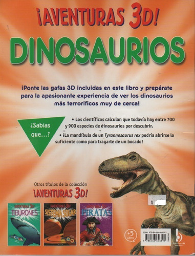 Aventuras 3d Dinosaurios Heather Amery 