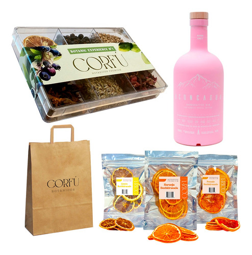 Set Regalo Botánicos Corfú X6 + Aconcagua Pink + Cítricos