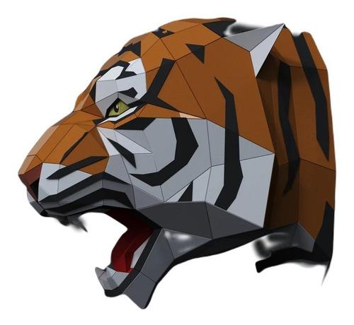 Trofeo Tigre Papercraft (formato Digital Pdf)