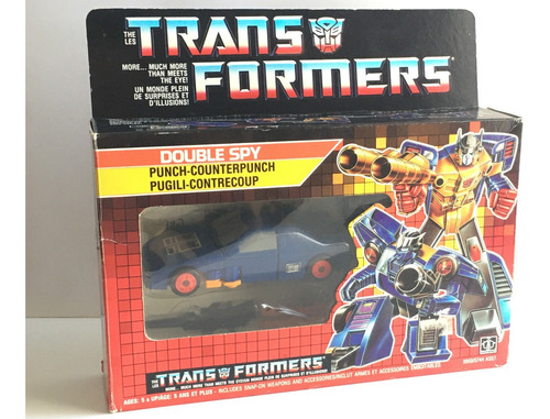 Transformers G1 1987 Hasbro Figura Punch Counterpunch Rara