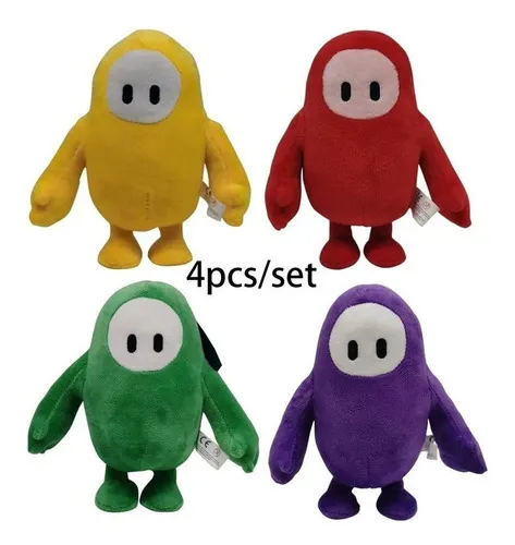 Mu eco de peluche Fall Guys regalo para ni os 4 piezas