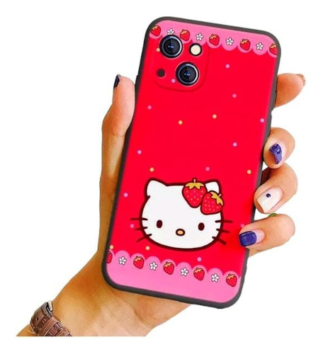 Funda Celular Hello Kitty Silicona