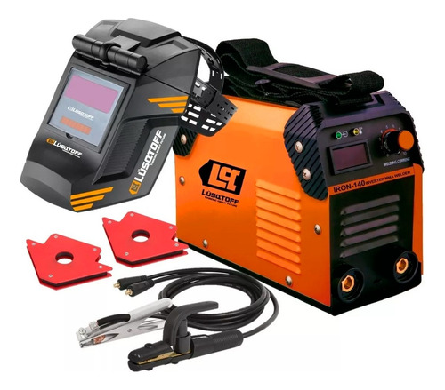 Imagen 6 de 10 de Soldadora Lusqtoff Inverter Megairon 140 Con Accesorios