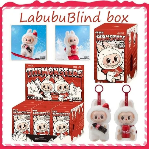 Newnewy, Coca-cola Labubu Macaron Los Monstruos Juguetes For
