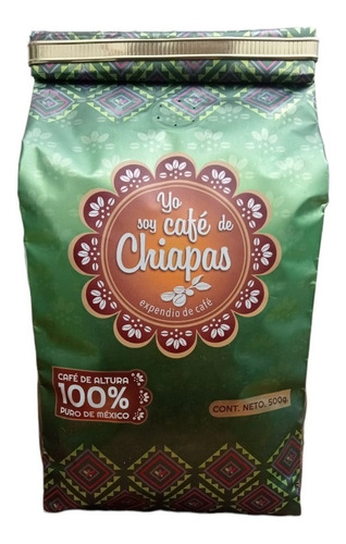 Café Orgánico En Grano Tostado Medio(cont.500 Gr)