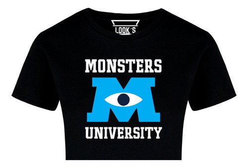Playera O Crop Top Monster University