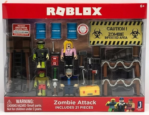 Roblox Ataque Zombie 21 Piezas Original Wabro