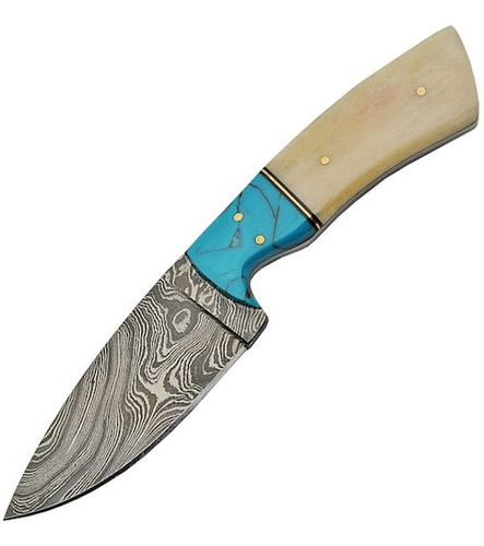 Cuchillo De Acero Damasco Pakistaní Dm1186