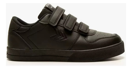 Zapatillas Atomik Chicos Triple Abrojo Velcro Colegial