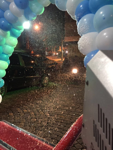 Locação Aluguel De Máquina De Neve Gelo Artificial - Frozen