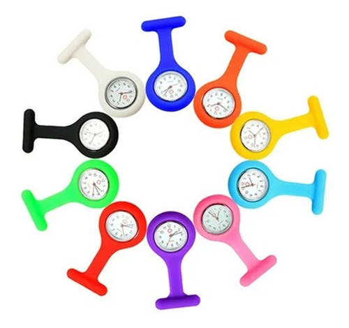 Reloj De Bolsillo Médico De Bolsillo De Silicona Para Enferm