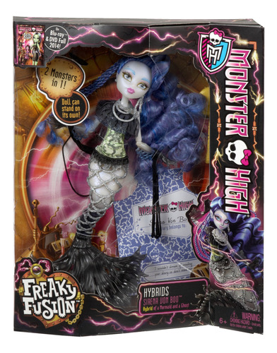 Muñeca Monster High Sirena Von Boo Caja Sellada