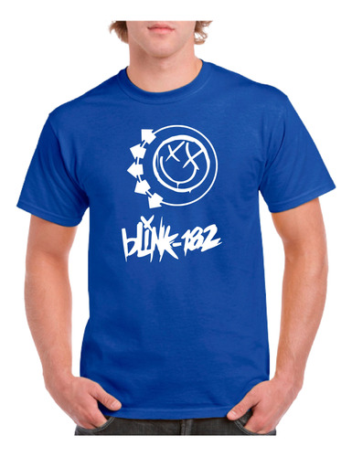 Polera Hombre Estampado Blink 182 /01